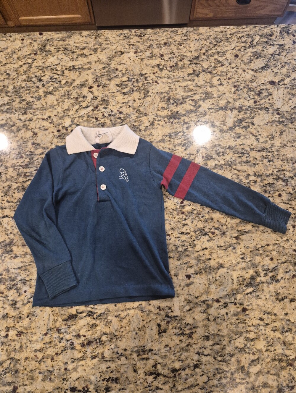 Vintage Winnie the Polo Long-Sleeve Polo
